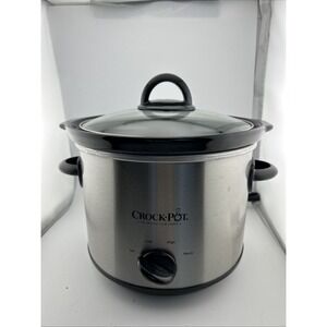 Crock-Pot Slow Cooker 3qt The Original Slow Cooker Model SCR300-SS TESTED WORKS